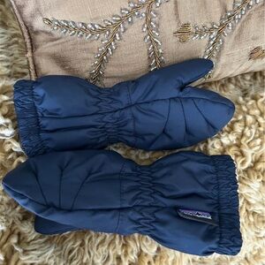 Patagonia Kids Dark Blue Mittens